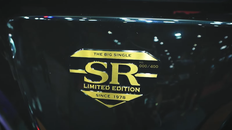 SR400 Limited Edition 44周年アニバーサリーBlack Goldカラーロゴ